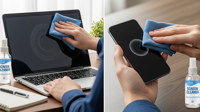 Как да почистим правилно екрана